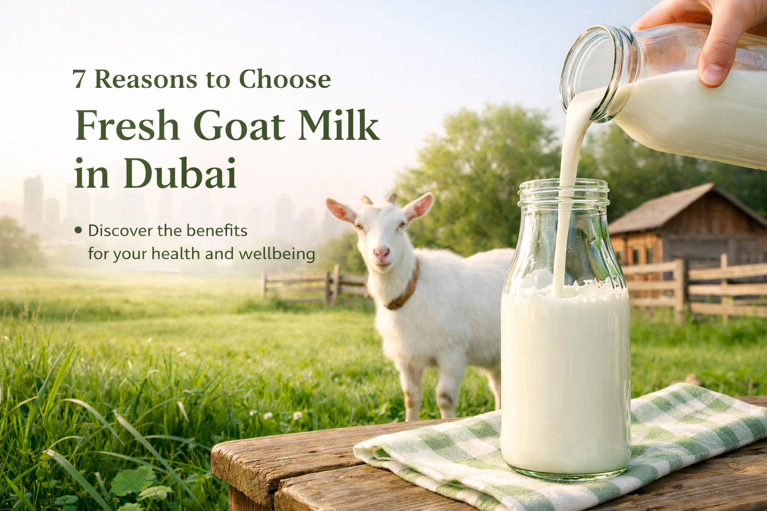 7 Reasons to Choose Fresh Goat Milk in Dubai