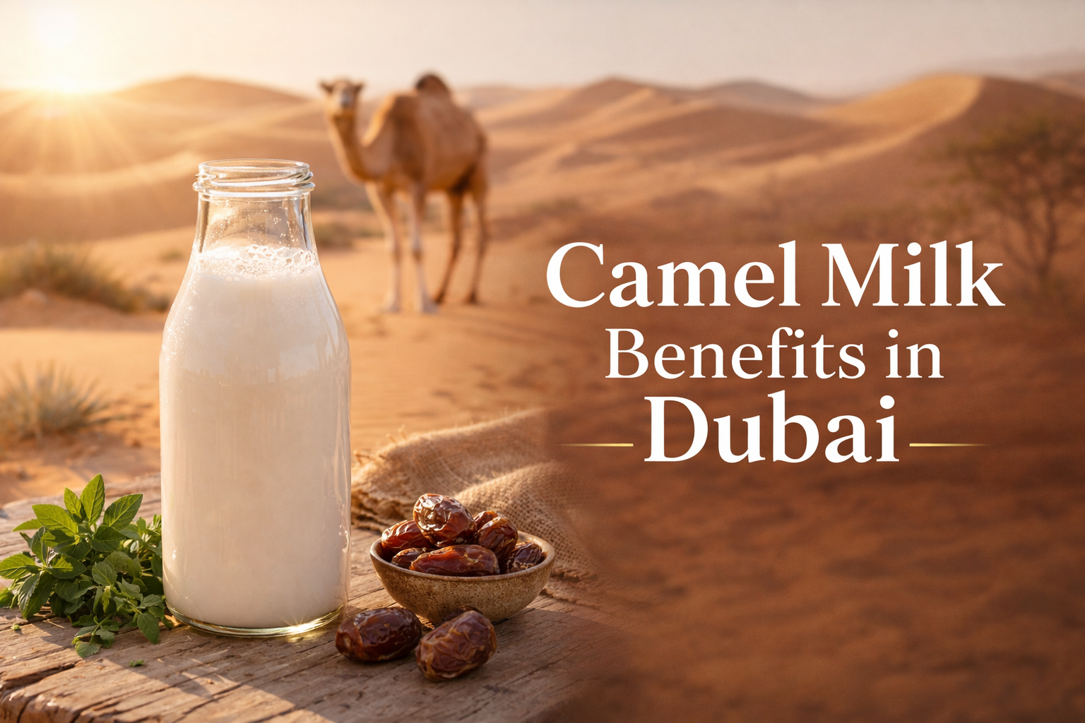 Camel Milk Benefits in Dubai