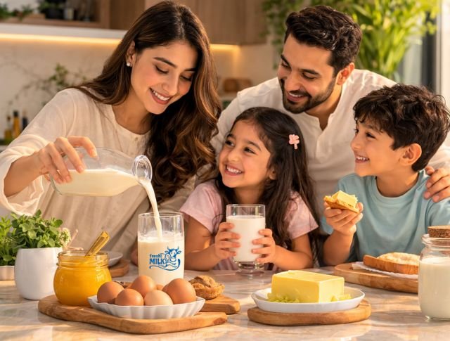 Every Morning, Fresh Dairy at Your Dubai Door