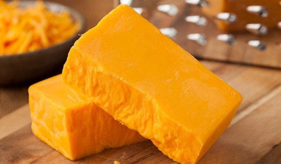 fresh cheddar cheese