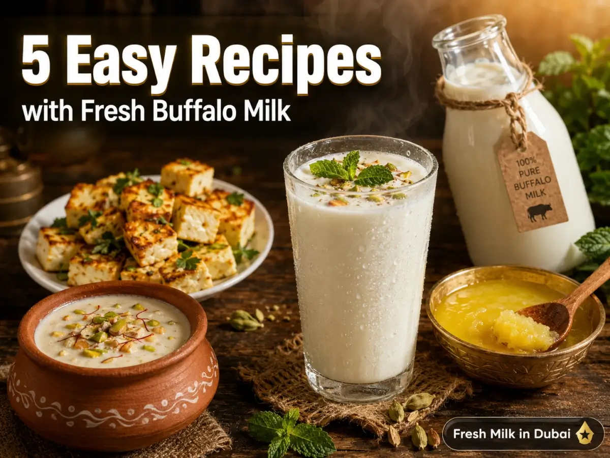 Fresh buffalo milk recipes