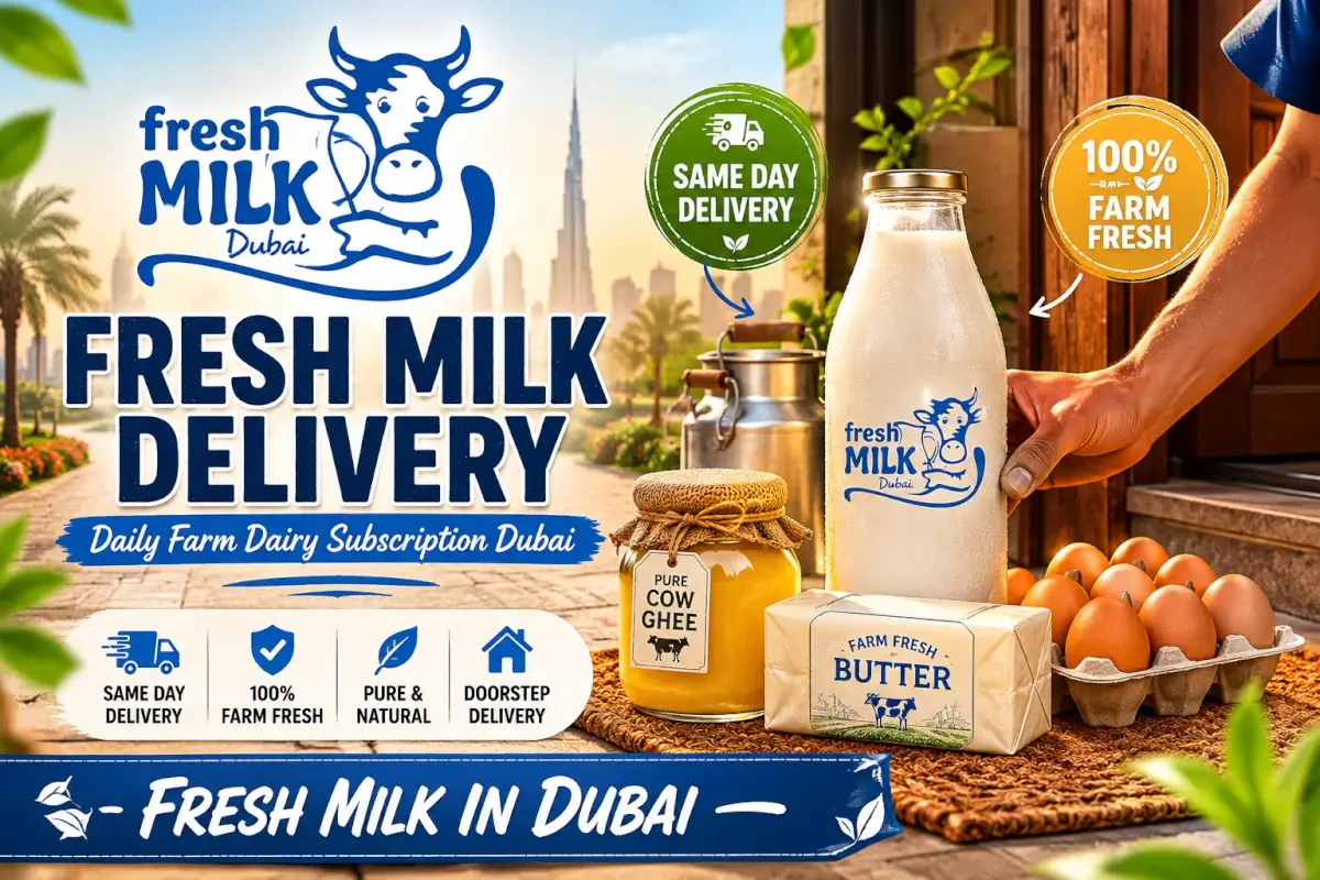 fresh milk delivery subscription Dubai
