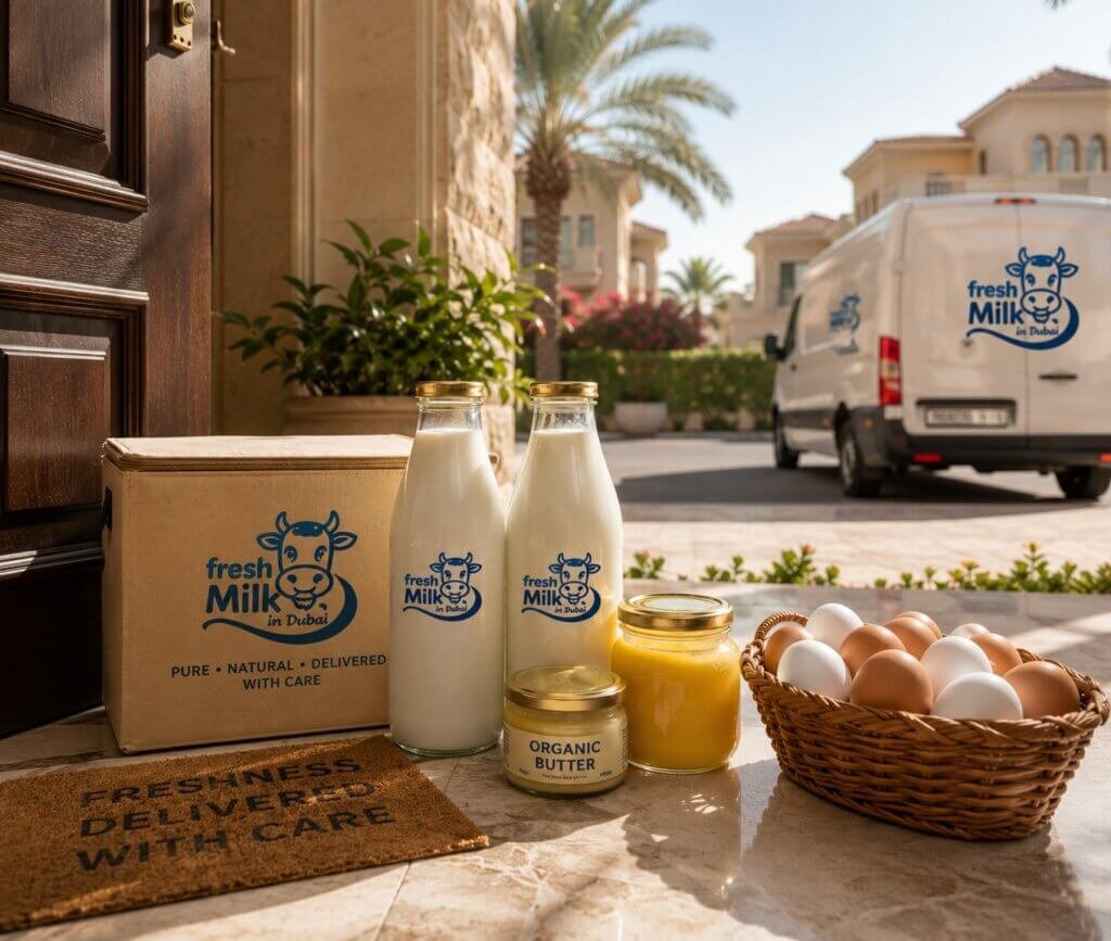 Daily Fresh Milk Delivery Dubai