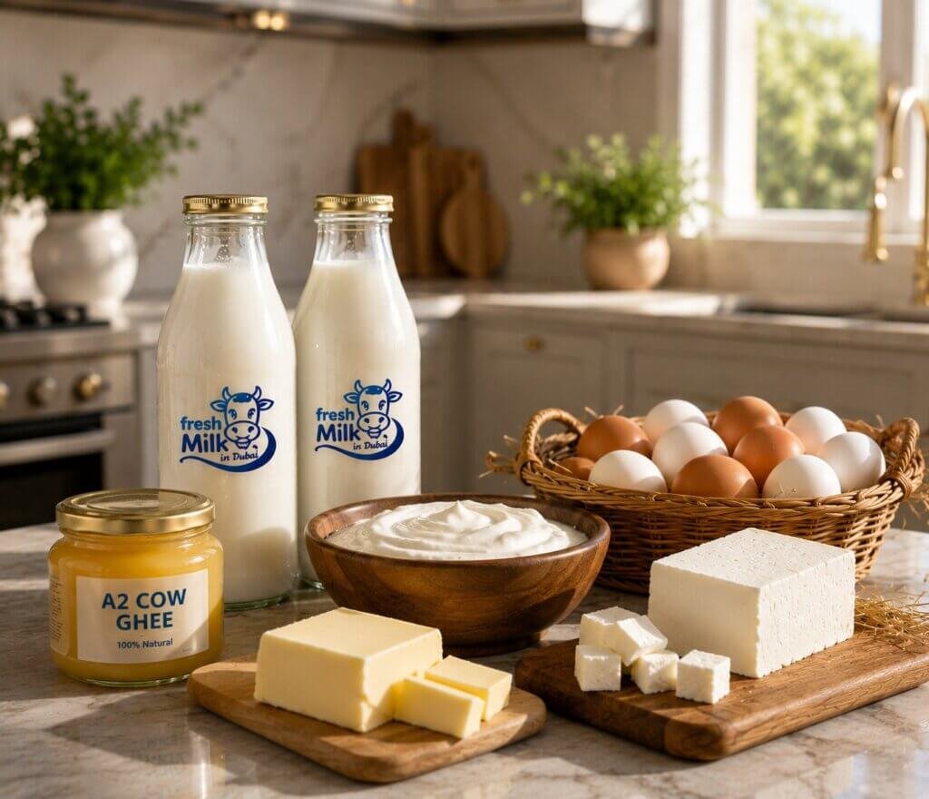 Fresh Milk Delivery Al Rashidiya Dubai
