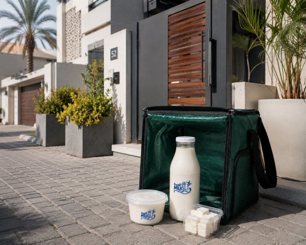 Fresh milk delivery in Nadd Al Hamar