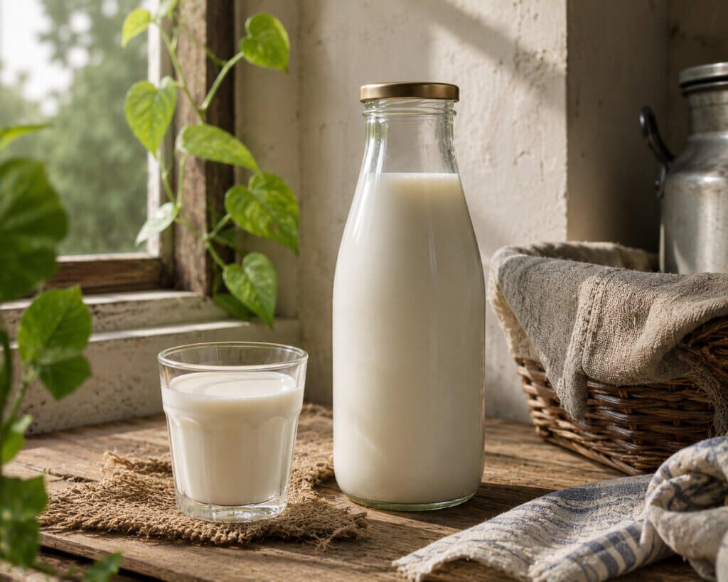 Glass Bottle Milk JVT Dubai