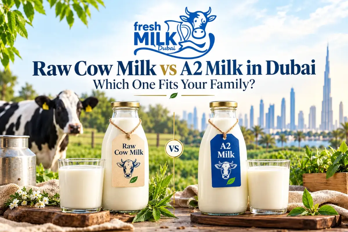Raw Cow Milk vs A2 Milk